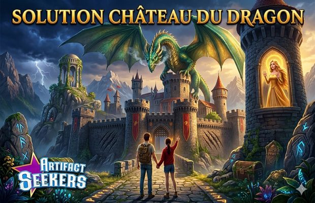 Lire la suite à propos de l’article Solution Artifact Seekers Épisode 13 Le Château du Dragon