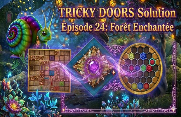 Lire la suite à propos de l’article Tricky Doors Episode 24 Solution Complète Forêt Enchantée
