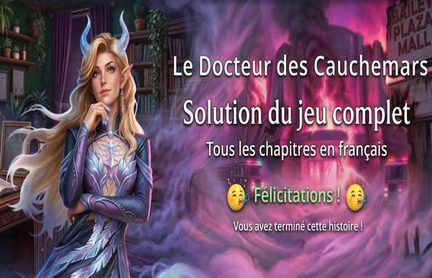 Lire la suite à propos de l’article Mystery Case Le Docteur des Cauchemars Solution Complète